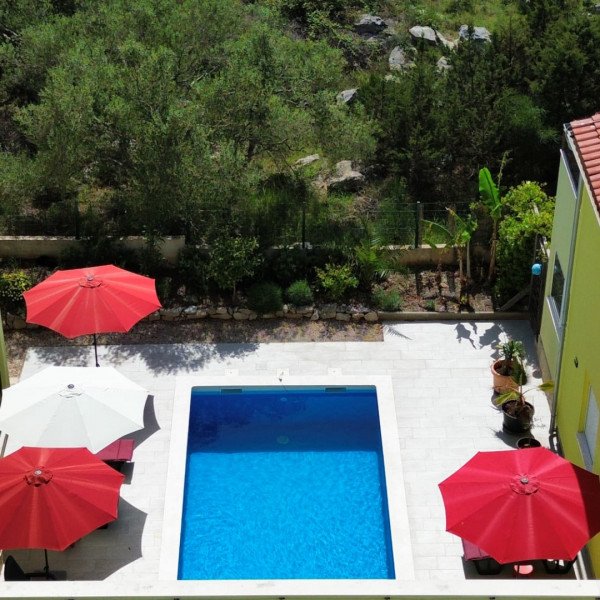 Das Wohnzimmer, Villa Gaby, Villa Gaby mit beheiztem Pool, Dugi Otok, Kroatien Božava