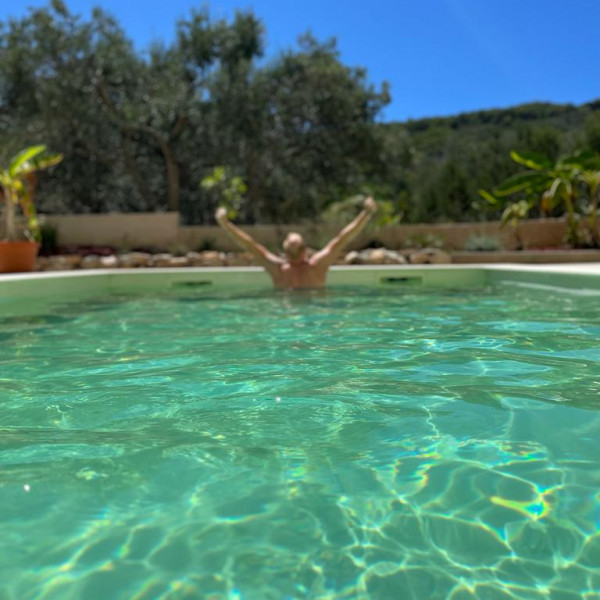 Das Wohnzimmer, Villa Gaby, Villa Gaby mit beheiztem Pool, Dugi Otok, Kroatien Božava