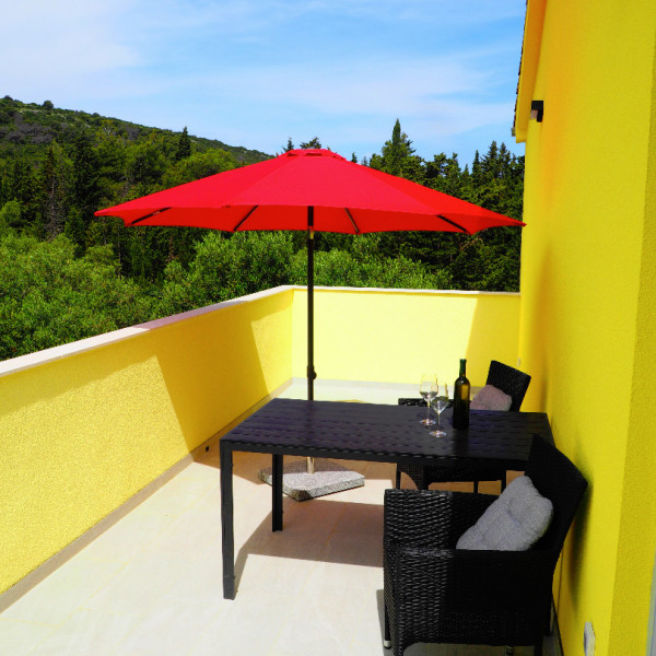Das Wohnzimmer, Villa Gaby, Villa Gaby mit beheiztem Pool, Dugi Otok, Kroatien Božava
