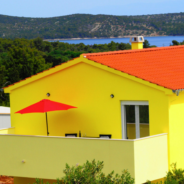 Das Wohnzimmer, Villa Gaby, Villa Gaby mit beheiztem Pool, Dugi Otok, Kroatien Božava