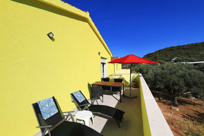 Au&szlig;en, Villa Gaby mit beheiztem Pool, Dugi Otok, Kroatien Božava