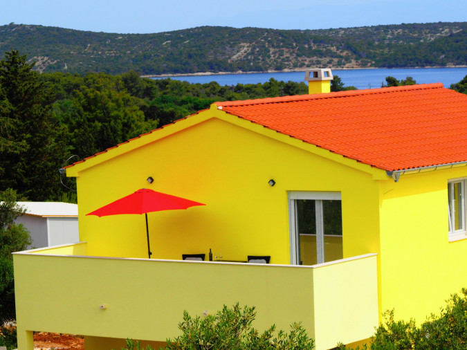 Au&szlig;en, Villa Gaby mit beheiztem Pool, Dugi Otok, Kroatien Božava