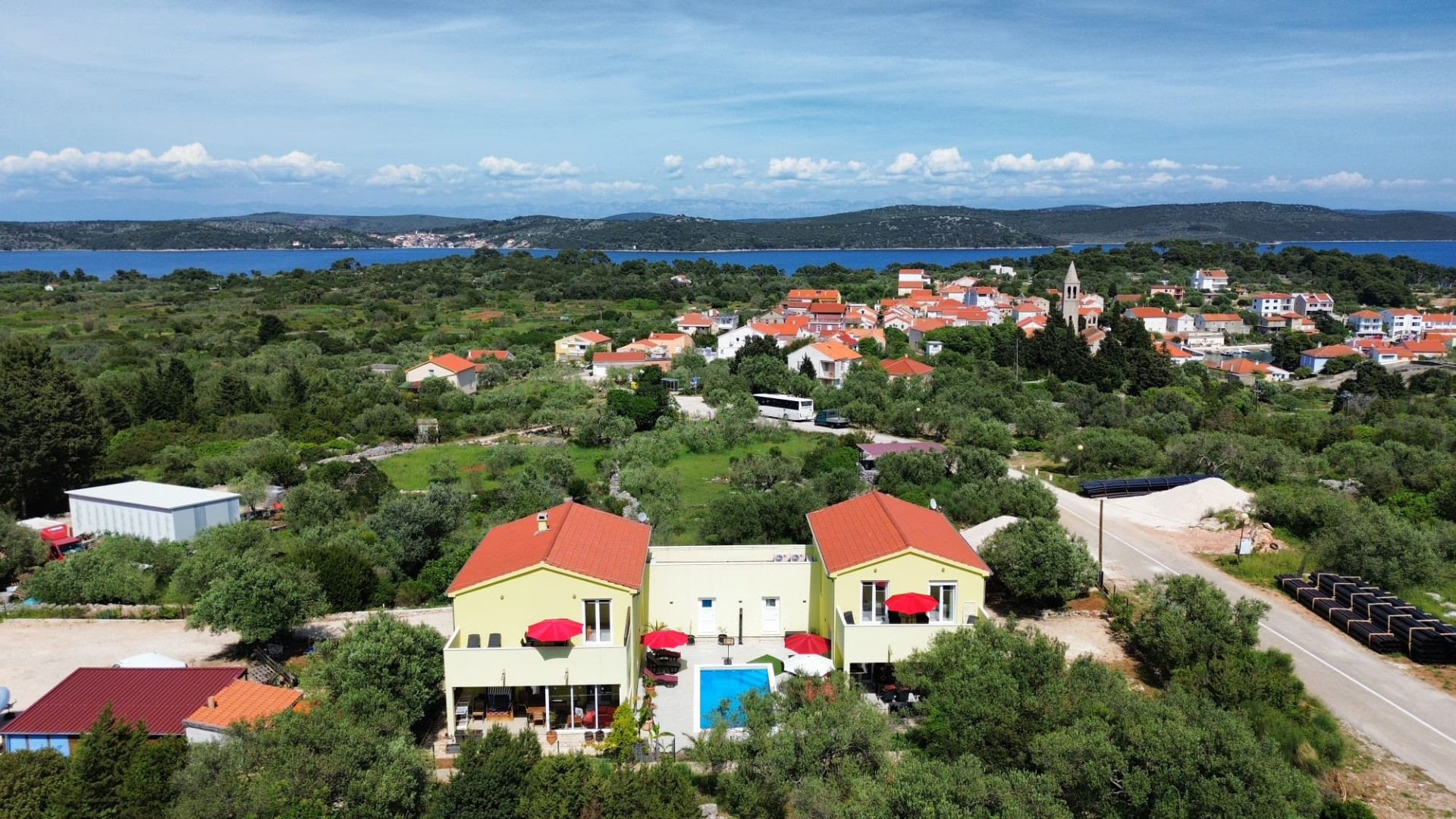 Villa and apartment Gaby - Accommodation on Dugi otok with swimming pool surrounded by olive groves, Villa Gaby with Heated Pool, Dugi Otok, Croatia Božava